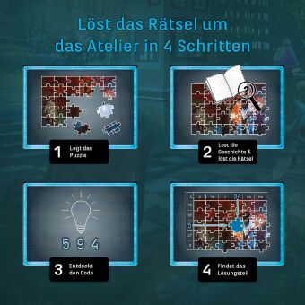 EXIT® - Das Puzzle: Das verborgene Atelier