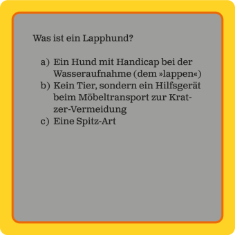 Das Hunde-Quiz (Neuauflage)