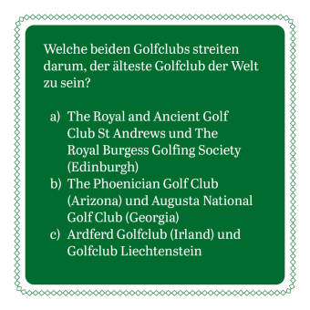 Das Golf-Quiz (Neuauflage)