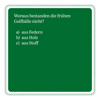 Das Golf-Quiz (Neuauflage)