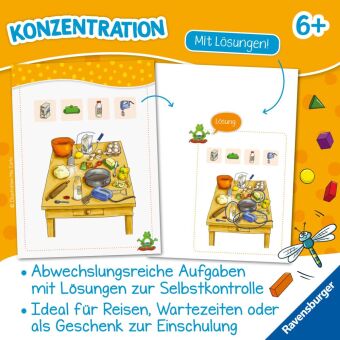 Mein Block zum Schulanfang: Konzentration