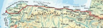 Chemin de St-Jacques - Camino del Norte (Rother Guide de randonnées)