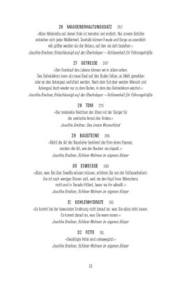 Achtsam morden durch bewusste Ernährung
