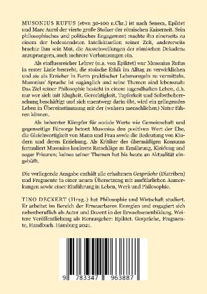 Der römische Stoiker Musonius Rufus