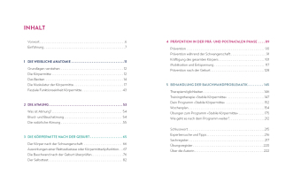 Rektusdiastase vorbeugen und behandeln