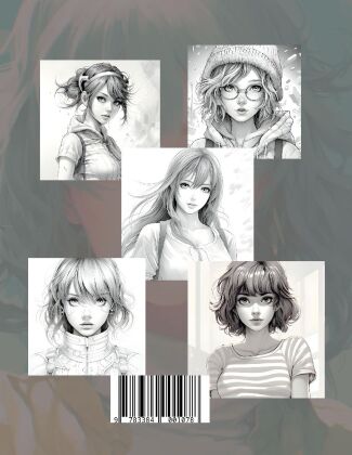 Mangamalbuch für Mädchen