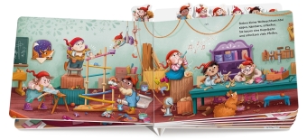 Sieben kleine Weihnachtswichtel 