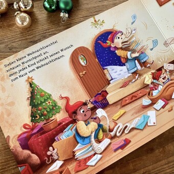 Sieben kleine Weihnachtswichtel 