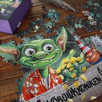 KoboldKroniken. Puzzle im Buch. Voll verheinzelt. 300 Teile