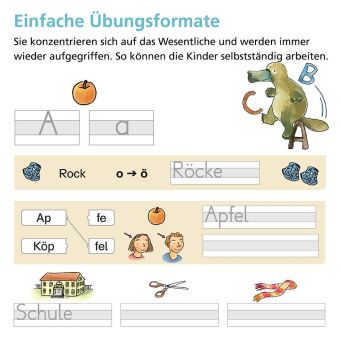 Rechtschreiben mit Rico Schnabel, Klasse 1 - silbierte Ausgabe