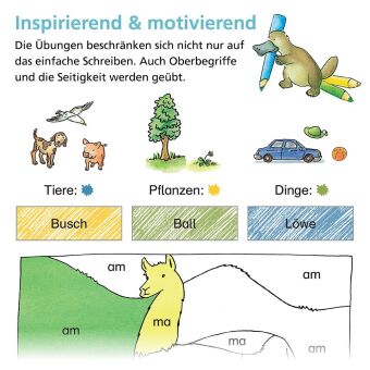 Rechtschreiben mit Rico Schnabel, Klasse 1 - silbierte Ausgabe
