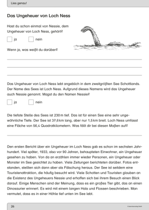 Ich kann lesen 6 - Schülerarbeitsheft ab der 4. Klasse