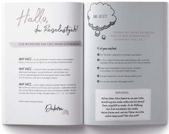 GuideMe Reisetagebuch Travel Memories "Weltenbummler"