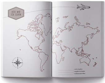 GuideMe Reisetagebuch Travel Memories "Weltenbummler"