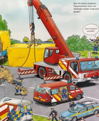 Mit Blaulicht zum Einsatz! Feuerwehr und Polizei