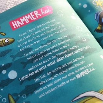 Ganz viele Meerestiere mit total behämmerten Namen und wie sie (ganz sicher) dazu kamen 