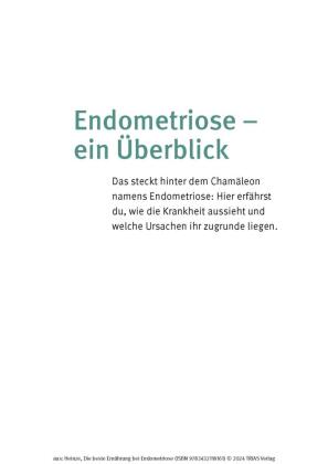 Die beste Ernährung bei Endometriose