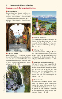 TRESCHER Reiseführer Bern und Berner Oberland
