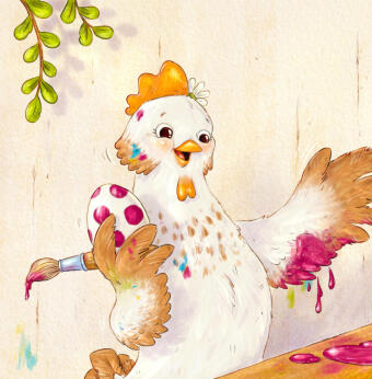 Hilde hilft dem Osterhasen (Pappbilderbuch)