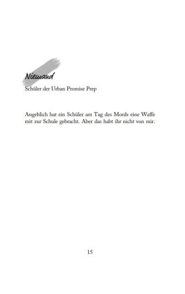 Promise Boys - Drei Schüler. Drei Motive. Ein Mord.