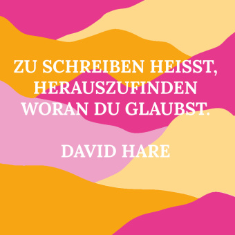 Glaube, liebe, schreibe