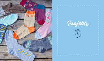 Roosimine-Socken stricken