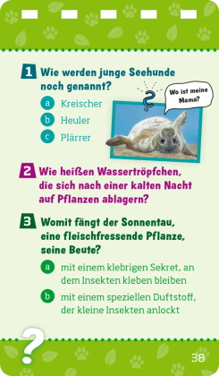 WAS IST WAS Quiz Natur und Tiere