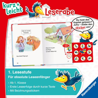 Leserabe 1. Lesestufe Kurz und leicht - Kleines Pony, großer Traum