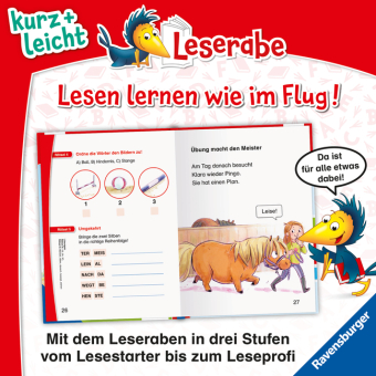 Leserabe 1. Lesestufe Kurz und leicht - Kleines Pony, großer Traum