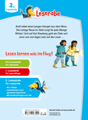 Leserabe 2. Lesestufe - Spannende Pferdegeschichten