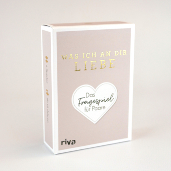 Was ich an dir liebe - Das Fragespiel für Paare
