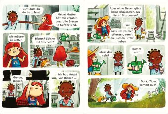 Erstleser Kindercomic: Der magische Garten