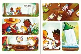 Erstleser Kindercomic: Der magische Garten