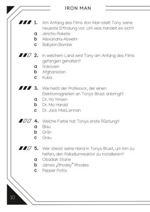 Marvel: Das ultimative MARVEL Quizbuch