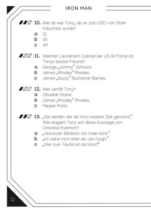 Marvel: Das ultimative MARVEL Quizbuch