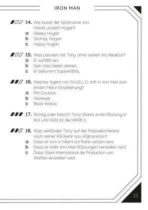 Marvel: Das ultimative MARVEL Quizbuch