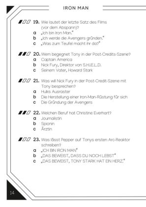 Marvel: Das ultimative MARVEL Quizbuch
