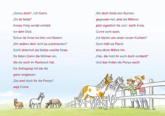 LESEMAUS zum Lesenlernen Sammelbände: Pony-Silben-Geschichten mit Conni