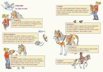 LESEMAUS zum Lesenlernen Sammelbände: Pony-Silben-Geschichten mit Conni