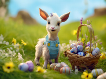 CALVENDO Puzzle Ostern | 1000 Teile Lege-Größe 64x48cm Foto-Puzzle für glückliche Stunden