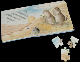 Erstaunliche Tiere - Mein Puzzlebuch 