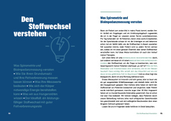 Die Stoffwechsel-Revolution - Abnehmen mit Kohlenhydraten
