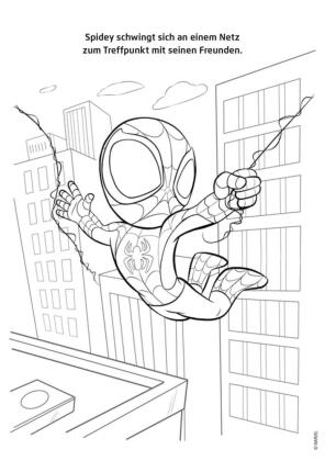 MARVEL Spidey und seine Super-Freunde: Mein cooler Malblock