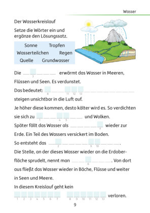 Mein Rätselblock Sachunterricht 4. Klasse