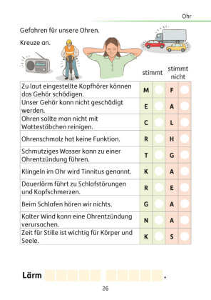 Mein Rätselblock Sachunterricht 4. Klasse