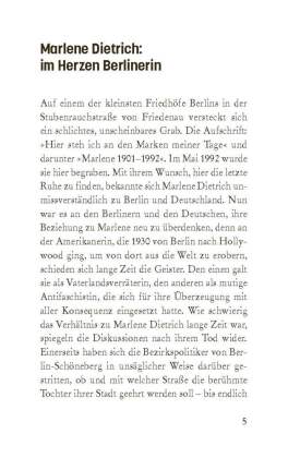 Marlene Dietrich in Berlin
