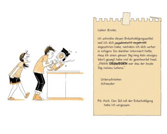 Lieber Bruder, tut mir (gar nicht) leid ...