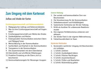 Umgang mit Beschwerden, Vorwürfen und Kritik von Eltern, m. 1 Beilage