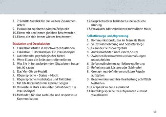 Umgang mit Beschwerden, Vorwürfen und Kritik von Eltern, m. 1 Beilage