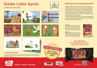 Heinrich will brüten! Kamishibai Bildkartenset